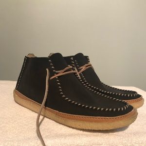 Clark’s Originals black suede size 12 NWOT